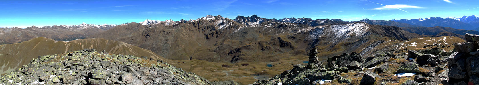 Foto: vince 51 / Wandertour / Von Graun auf den Habicher Kopf / Ost Panorama / 05.10.2013 19:13:36