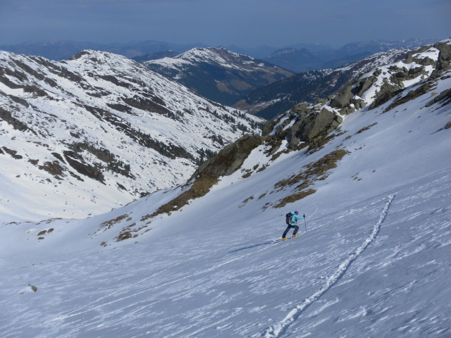 Foto: Wolfgang Lauschensky / Skitour / Ochsenkopf 2469m aus dem Frommgrund / dieser Anstieg ist eher als Abfahrtsvariante geeignet / 23.03.2014 14:43:13
