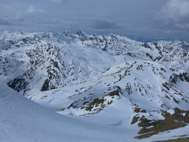 Foto: Wolfgang Lauschensky / Skitour / Ochsenkopf 2469m aus dem Frommgrund / Anstiegsmulde von der Blauen Lacke / 23.03.2014 14:42:35