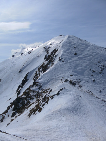 Foto: Wolfgang Lauschensky / Skitour / Ochsenkopf 2469m aus dem Frommgrund / Ochsenkopf Nordgratrücken / 23.03.2014 14:42:15
