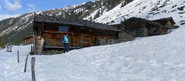 Foto: Wolfgang Lauschensky / Skitour / Ochsenkopf 2469m aus dem Frommgrund / urige Frommalm / 23.03.2014 14:40:39