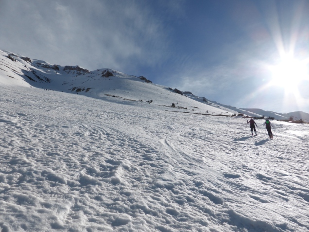 Foto: Manfred Karl / Skitour / Monte Amaro, 2793 m / Rava Giumenta Bianca / 25.03.2014 20:07:15