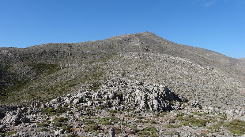 Foto: Datzi / Wandertour / Von der Lasithiou Hochebene zum Afentis sowie Dikti Ori (Biwak) und Lazaros / Anstieg zum Dhikti / 27.06.2014 14:56:31