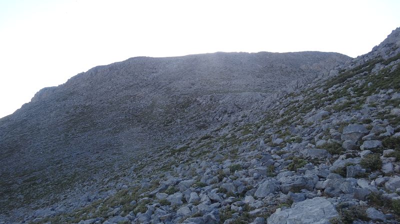 Foto: Datzi / Wandertour / Von der Lasithiou Hochebene zum Afentis sowie Dikti Ori (Biwak) und Lazaros / Die Weglose Überschreitung zum Lazaros / 27.06.2014 15:03:34