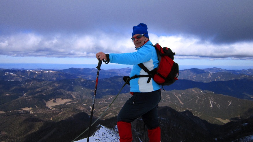 Foto: Andreas Koller / Schneeschuhtour / Über den Normalweg auf den Göller (1766m) / 03.07.2014 23:48:04