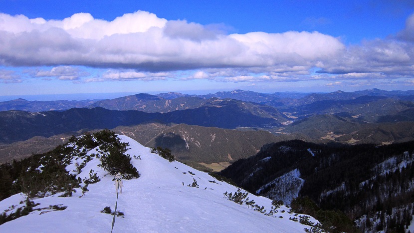 Foto: Andreas Koller / Schneeschuhtour / Über den Normalweg auf den Göller (1766m) / 03.07.2014 23:47:27