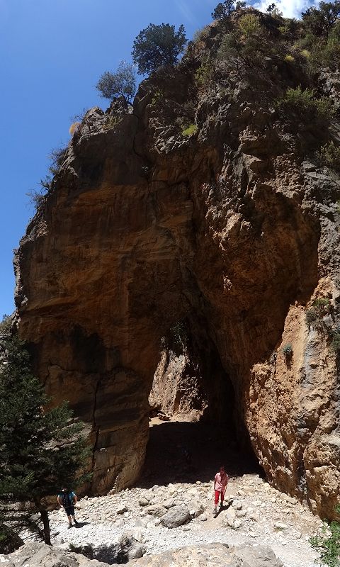 Foto: Datzi / Wandertour / Imbros Schlucht / Das Felsentor / 21.07.2014 20:36:50