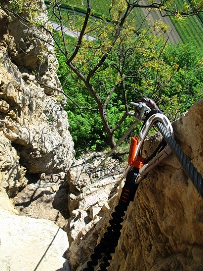 Foto: Andreas Koller / Klettersteigtour / Klettersteig Fennberg (1125m) / 22.07.2014 23:13:51