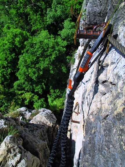 Foto: Andreas Koller / Klettersteigtour / Klettersteig Fennberg (1125m) / 22.07.2014 23:12:28