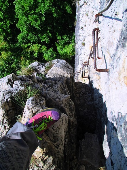 Foto: Andreas Koller / Klettersteigtour / Klettersteig Fennberg (1125m) / 22.07.2014 23:12:21