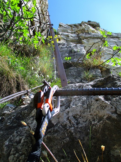 Foto: Andreas Koller / Klettersteigtour / Klettersteig Fennberg (1125m) / 22.07.2014 23:11:49