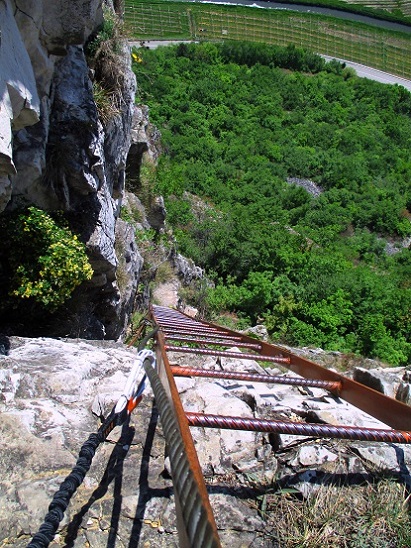 Foto: Andreas Koller / Klettersteigtour / Klettersteig Fennberg (1125m) / 22.07.2014 23:11:40