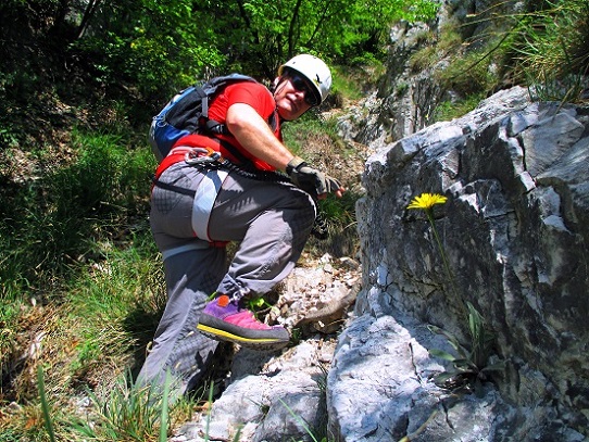 Foto: Andreas Koller / Klettersteigtour / Klettersteig Fennberg (1125m) / 22.07.2014 23:09:59
