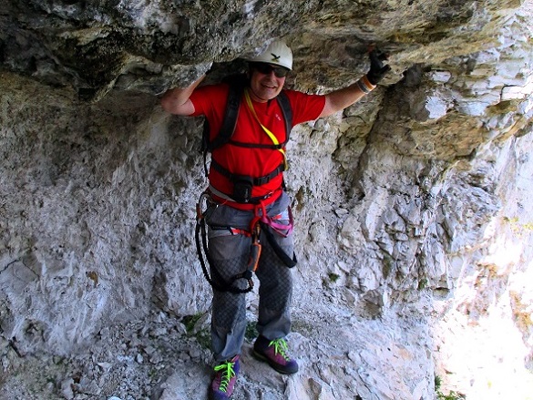 Foto: Andreas Koller / Klettersteigtour / Klettersteig Fennberg (1125m) / 22.07.2014 23:08:50