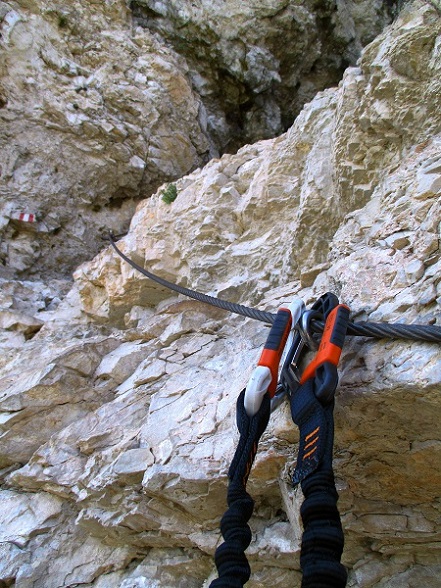 Foto: Andreas Koller / Klettersteigtour / Klettersteig Fennberg (1125m) / 22.07.2014 23:08:11