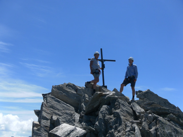 Foto: Wolfgang Lauschensky / Klettertour / Zsigmondyspitze oder Feldkopf (3089m) Normalweg / Zsigmondyspitze / 23.07.2014 21:38:22