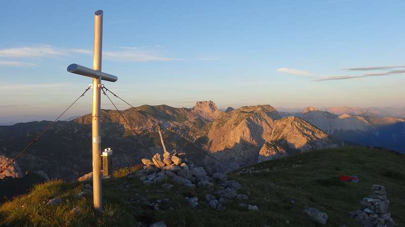 Foto: Datzi / Wandertour / Atemberaubendes Bergerlebnis auf der Riegerin / Morgensstimmung auf der Riegerin / 15.08.2014 08:58:25