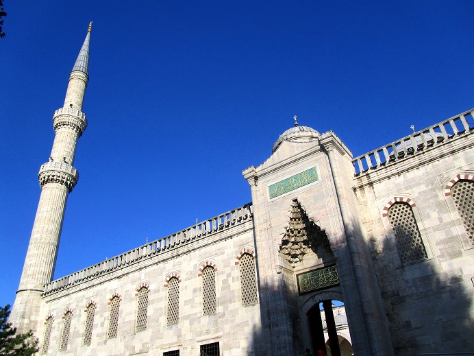 Foto: Andreas Koller / Wandertour / Altstadtrunde am Goldenen Horn (20m) / Sultanahmed Camü (Blaue Moschee) / 01.09.2014 00:32:52