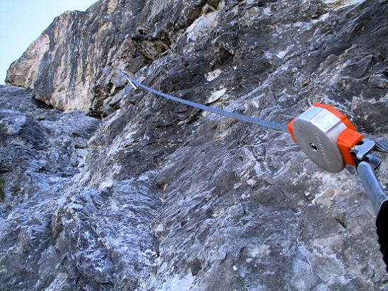 Foto: Andreas Koller / Klettersteigtour / Senda ferrada Piz Mitgel (3159m) / 18.09.2014 01:46:33