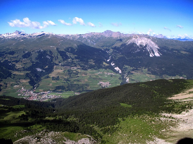Foto: Andreas Koller / Klettersteigtour / Senda ferrada Piz Mitgel (3159m) / 18.09.2014 01:45:30