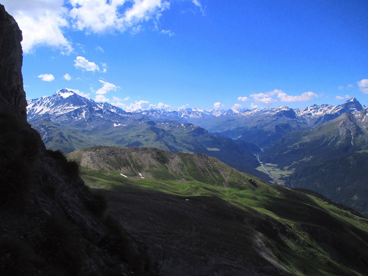 Foto: Andreas Koller / Klettersteigtour / Senda ferrada Piz Mitgel (3159m) / 18.09.2014 01:43:47