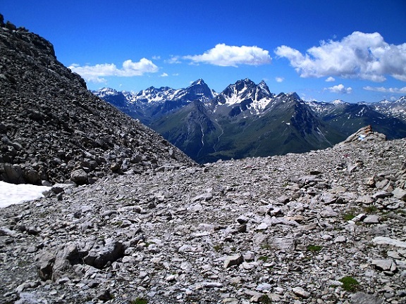 Foto: Andreas Koller / Klettersteigtour / Senda ferrada Piz Mitgel (3159m) / 18.09.2014 01:39:52