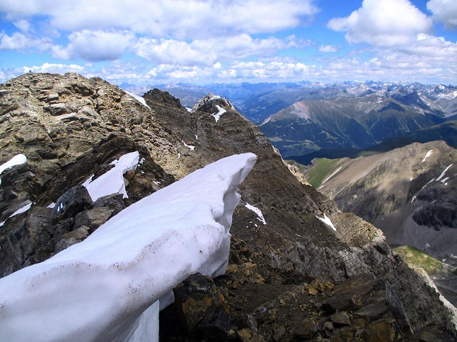 Foto: Andreas Koller / Klettersteigtour / Senda ferrada Piz Mitgel (3159m) / 18.09.2014 01:36:05