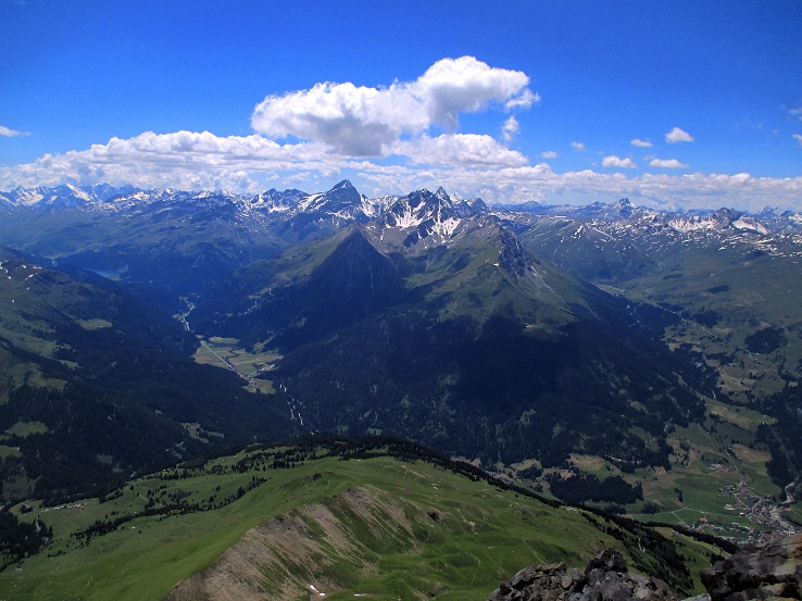 Foto: Andreas Koller / Klettersteigtour / Senda ferrada Piz Mitgel (3159m) / 18.09.2014 01:32:52