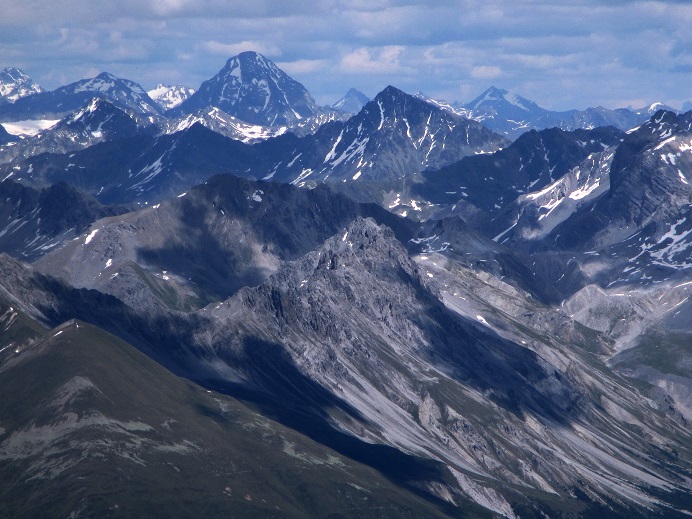 Foto: Andreas Koller / Klettersteigtour / Senda ferrada Piz Mitgel (3159m) / Piz Linard (3411m) / 18.09.2014 01:26:49