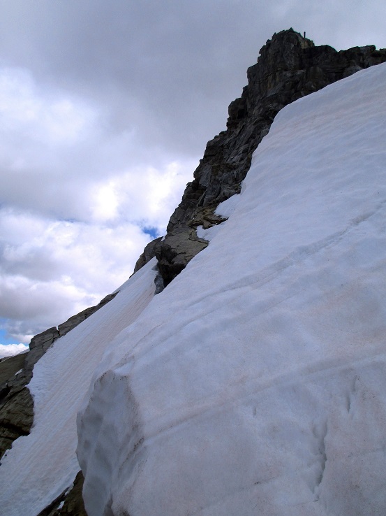 Foto: Andreas Koller / Klettersteigtour / Senda ferrada Piz Mitgel (3159m) / 18.09.2014 01:23:57