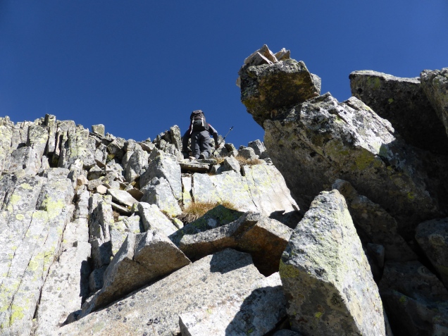 Foto: Manfred Karl / Klettersteigtour / Cima d´Asta, 2847 m, Via ferrata Giulio Gabrielli und Canalone Sud / 30.09.2014 20:31:58