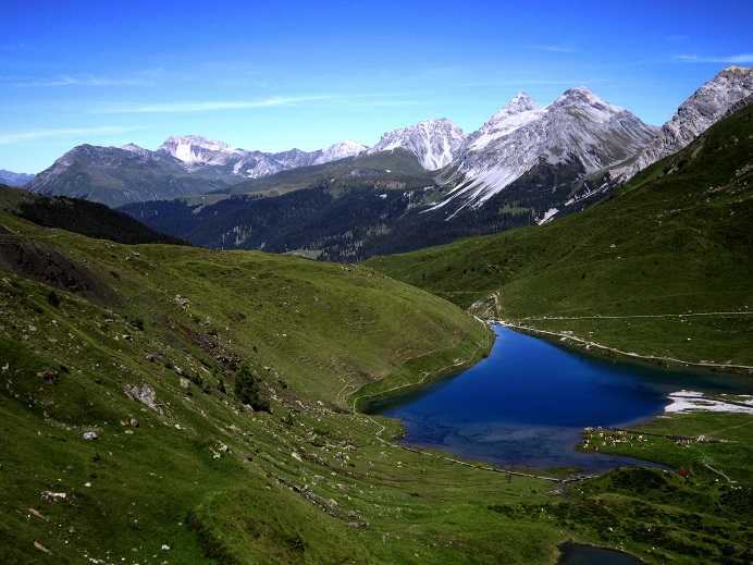 Foto: Andreas Koller / Wandertour / Wanderung am Tschirpengrat (2511m) / Schwellisee / 30.09.2014 22:26:10