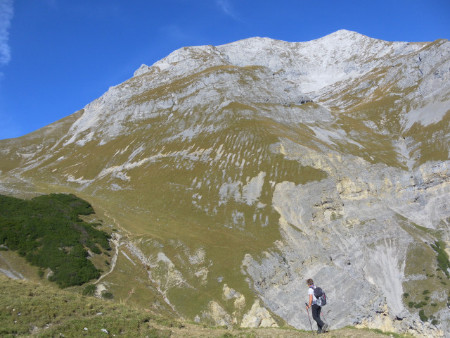 Foto: Wolfgang Lauschensky / Wandertour / Gumpenspitze und Gamsjoch aus dem Laliderertal / Gumpenjöchl und Gamsjoch / 21.10.2014 18:43:42