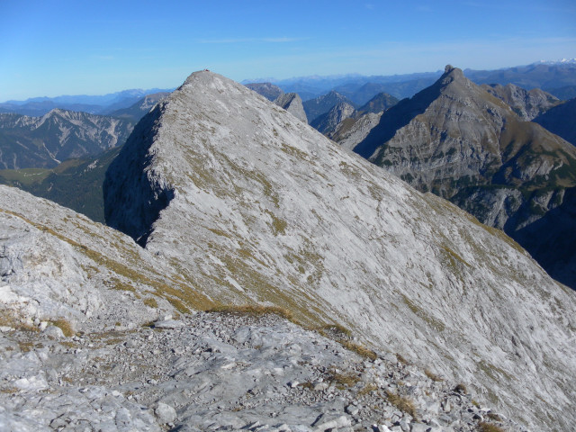 Foto: Wolfgang Lauschensky / Wandertour / Gumpenspitze und Gamsjoch aus dem Laliderertal / Gamsjoch Ostgipfel / 21.10.2014 18:42:16