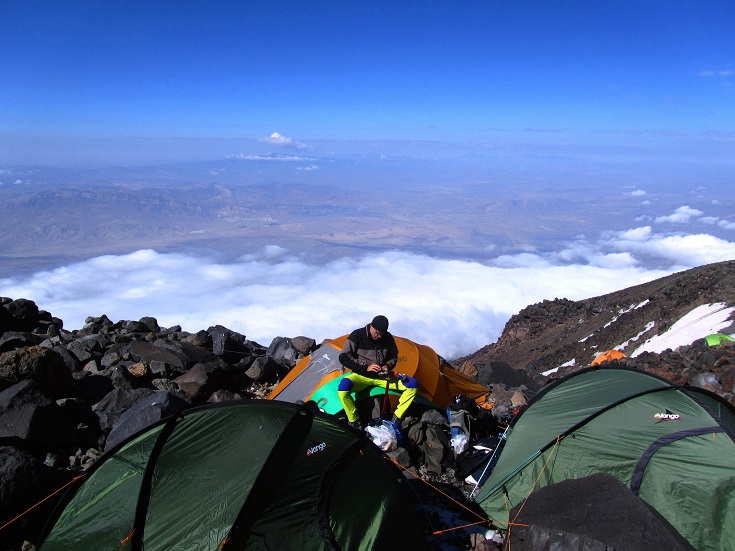 Foto: Andreas Koller / Wandertour / Ararat (5137m) / Zurück in Camp 2 / 23.10.2014 01:53:51