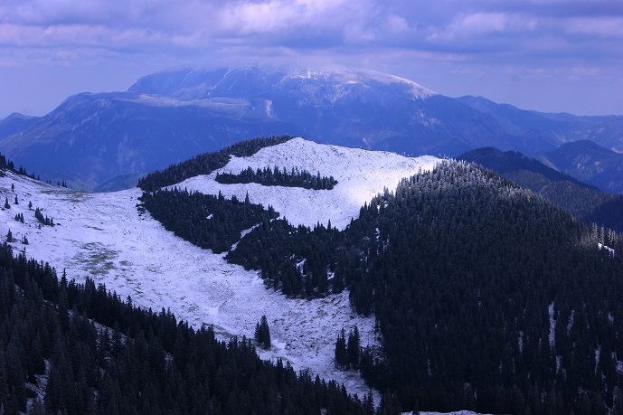 Foto: Andreas Koller / Wandertour / Gippel und Gippelmauer von Süden (1669m) / 24.11.2014 01:28:08