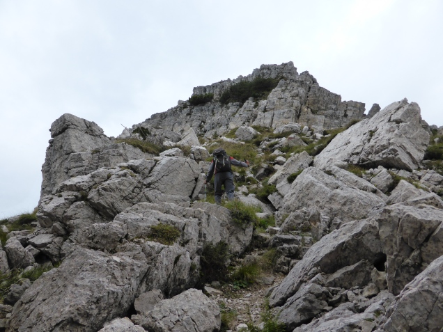 Foto: Manfred Karl / Wandertour / Cima Carega über den Sentiero del Fumante / 11.12.2014 20:27:42