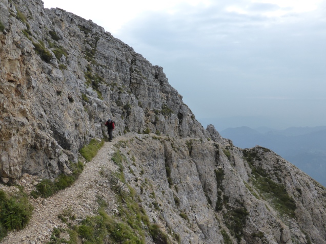 Foto: Manfred Karl / Wandertour / Cima Carega über den Sentiero del Fumante / 11.12.2014 20:25:59