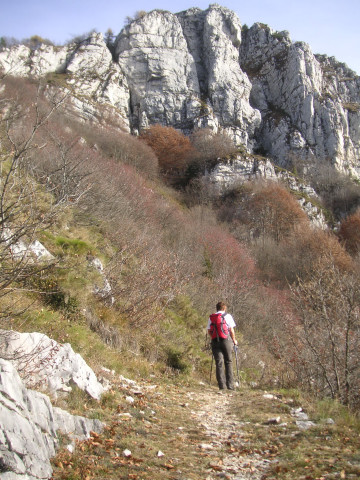 Foto: Wolfgang Lauschensky / Wandertour / Monte Carone 1621m / über der Bocca dei Fortini / 14.12.2014 17:06:31