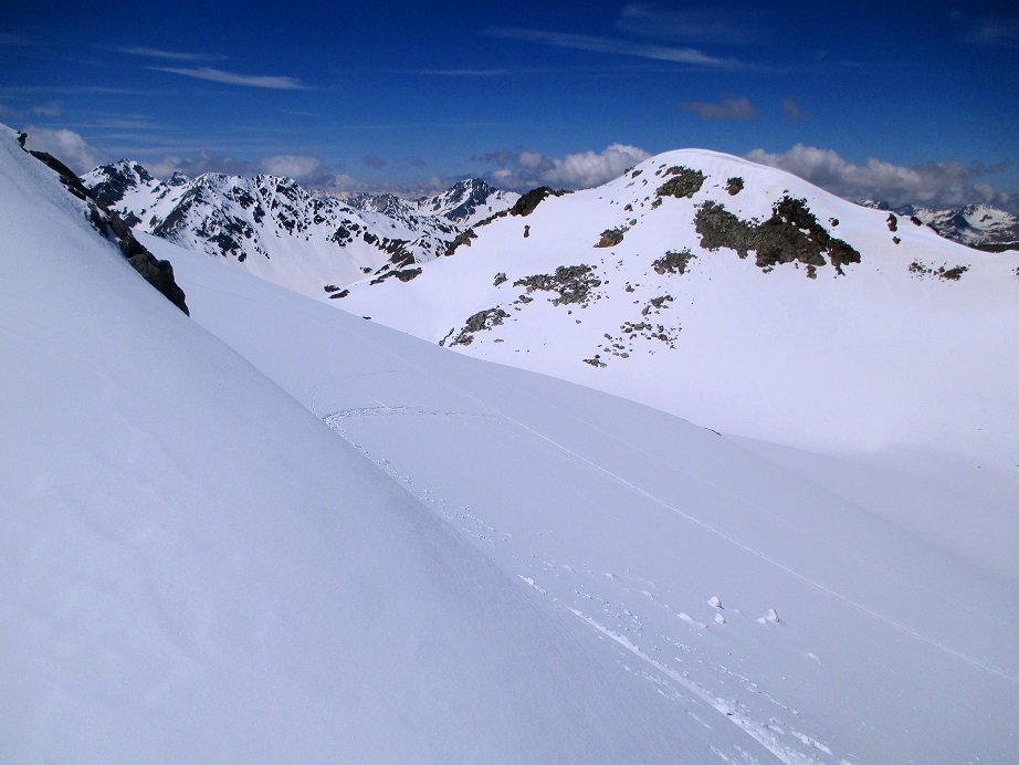 Foto: Andreas Koller / Skitour / Radüner Rothorn (3022m) / 29.01.2015 22:37:26