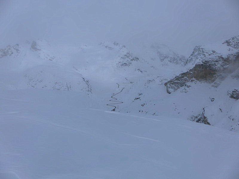 Foto: Wolfgang Lauschensky / Skitour / Roccabella 2727m / Blick zum Julierpass / 06.02.2015 21:06:02