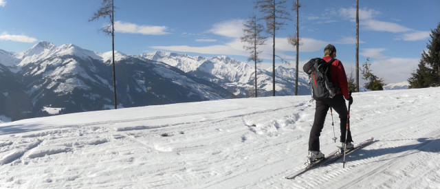 Foto: Wolfgang Lauschensky / Skitour / Hochkogel 2249m von Hochprack / Hohe Tauern: Lärchwand und Glanzgschirr / 22.02.2015 20:36:41