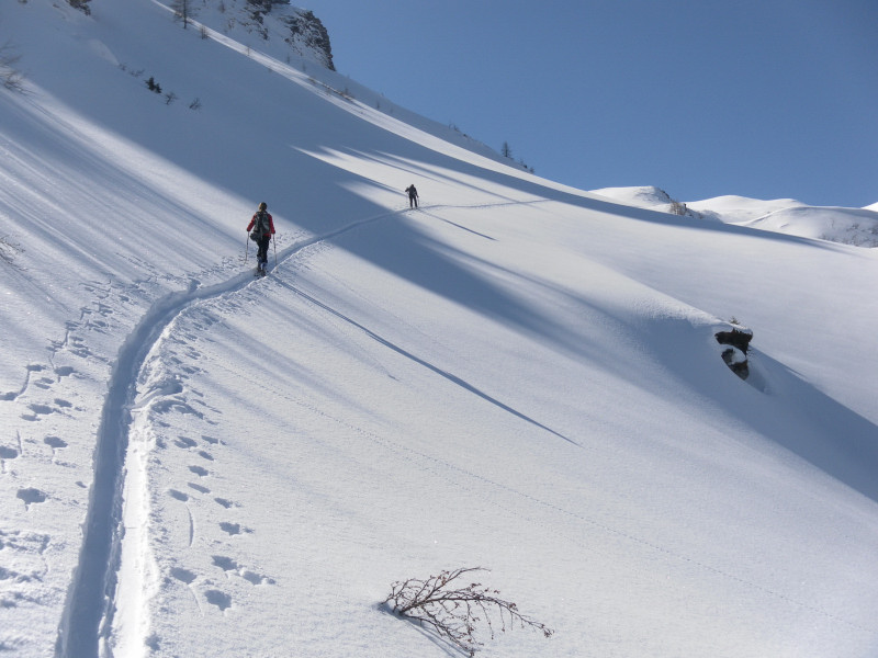 Foto: Wolfgang Lauschensky / Skitour / Frauenkogel 2424m Nordanstieg / Querung / 20.03.2015 12:46:19