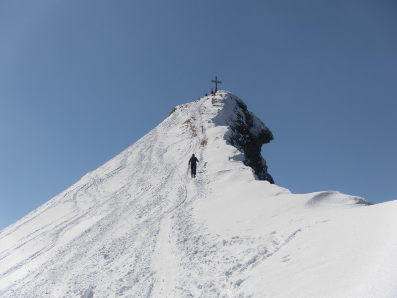Foto: Wolfgang Lauschensky / Skitour / Frauenkogel 2424m Nordanstieg / Ostgrat / 20.03.2015 12:44:57