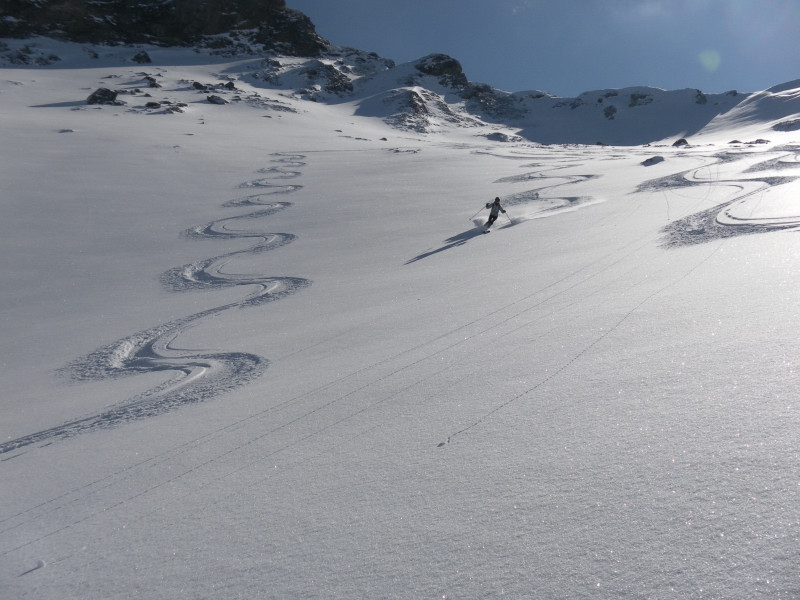Foto: Wolfgang Lauschensky / Skitour / Frauenkogel 2424m Nordanstieg / oberes Frauenkar / 20.03.2015 12:43:43