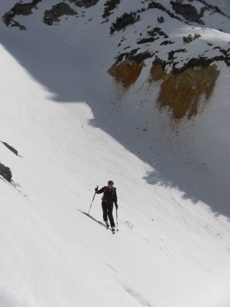 Foto: Wolfgang Lauschensky / Skitour / Sinabell  2349m über Feisterkar / Feisterkar-Auslaufmulde / 02.04.2015 14:34:22