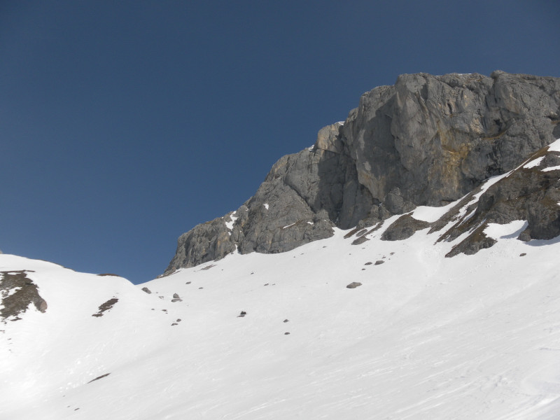 Foto: Wolfgang Lauschensky / Skitour / Sinabell  2349m über Feisterkar / Feisterkar unter Sinabell / 02.04.2015 14:34:12