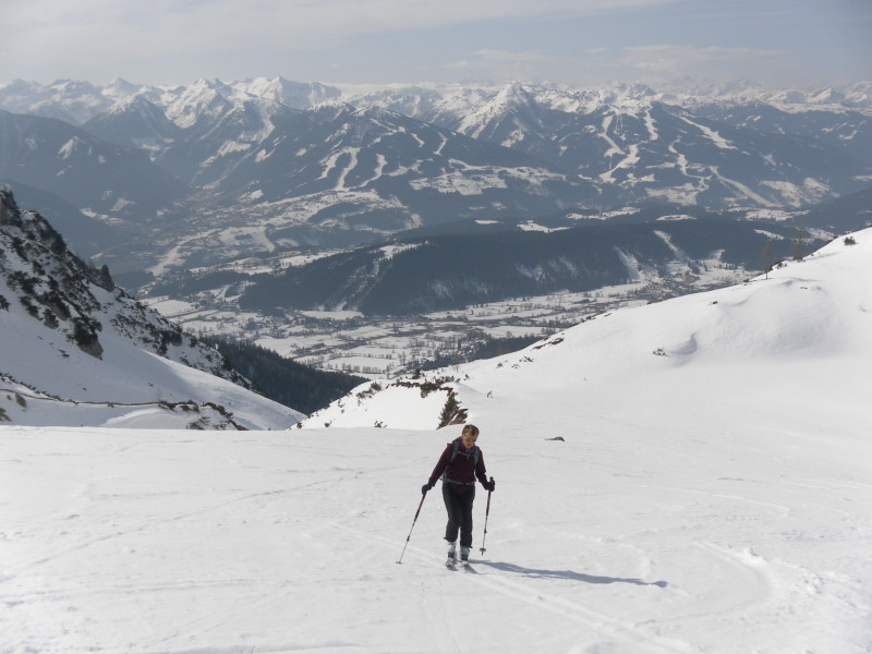 Foto: Wolfgang Lauschensky / Skitour / Sinabell  2349m über Feisterkar / Schladminger Tauern aus dem Feisterkar / 02.04.2015 14:34:00