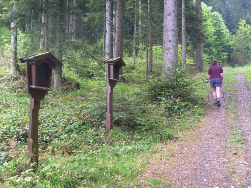Foto: Wolfgang Lauschensky / Wandertour / Reither Kogel 1336m - Überschreitung / 1.Station des Kreuzweges / 11.05.2015 20:49:40