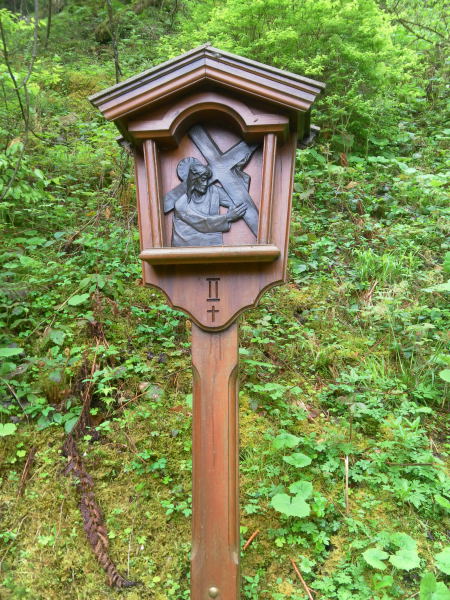Foto: Wolfgang Lauschensky / Wandertour / Reither Kogel 1336m - Überschreitung / Kreuztafel / 11.05.2015 20:49:10